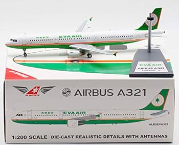 【新品】エアバス模型　EVA AIR Airbus A321 スケール1:200 新品】エアバス模型 EVA AIR Airbus A321 スケール1:200 新品